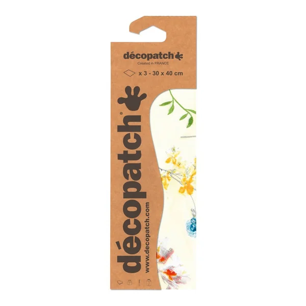 Papier Décopatch « Prairie fleurie »