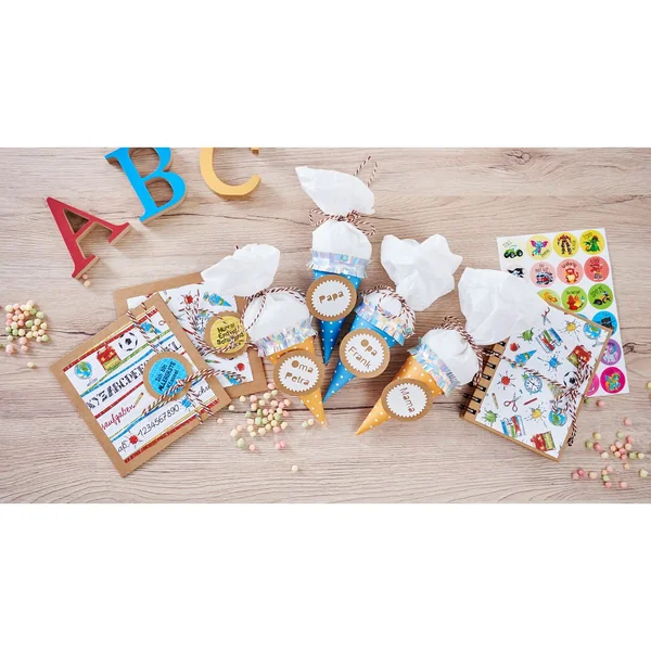 Papier pailleté « Candy Mix »