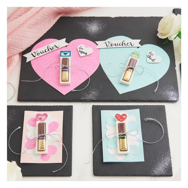 Papier pailleté « Candy Mix »