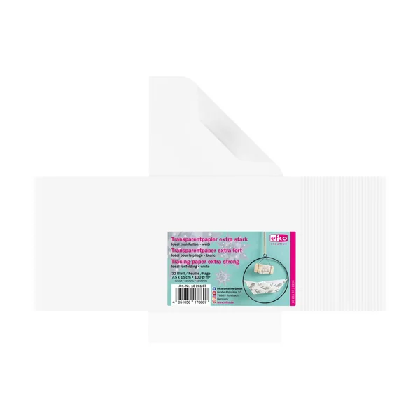 Papier transparent pour pliage « Extra fort »