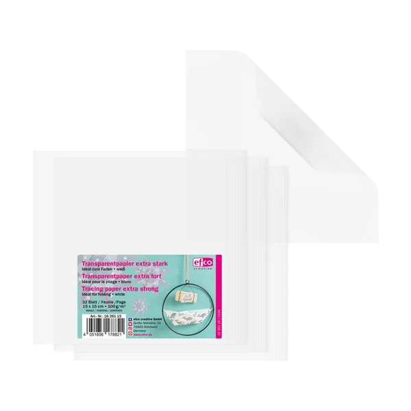 Papier transparent pour pliage « Extra fort »