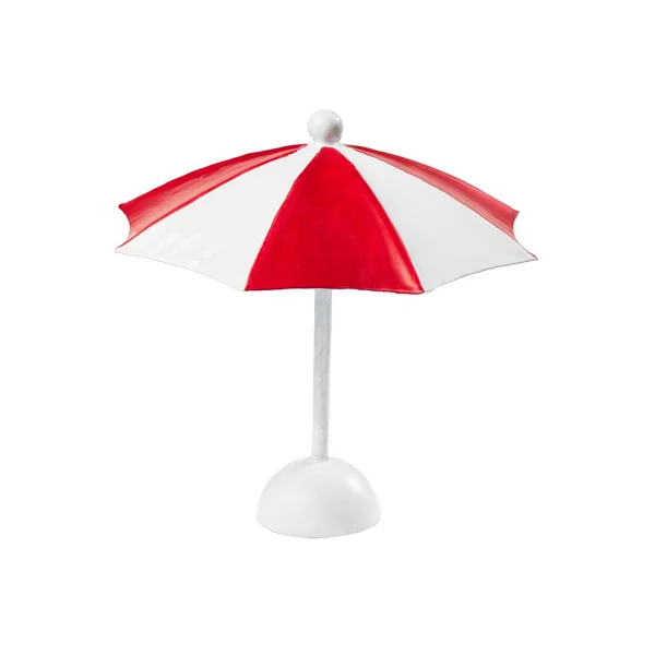 Parasol, env. 10 x10 cm, Rouge-Blanc