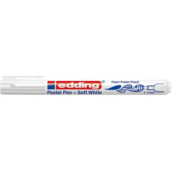 Pastel Pen edding 1500 Colour Happy - Soft White