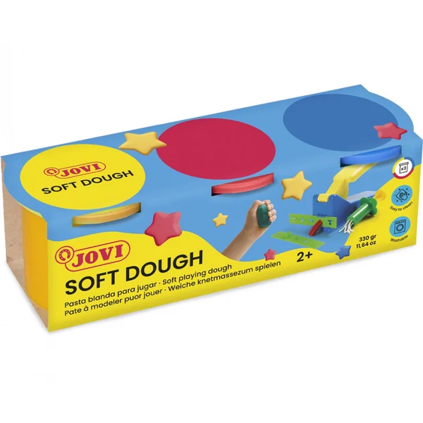 Pate à modeler 3 pots primaire 110g