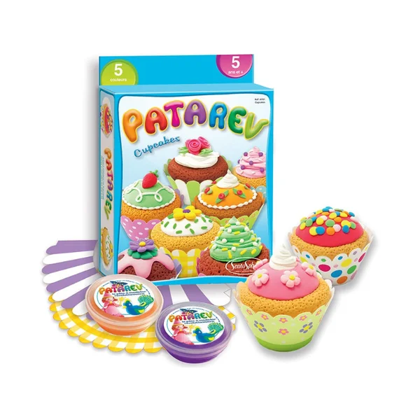Pate à modeler Patarev - blister - cupcakes