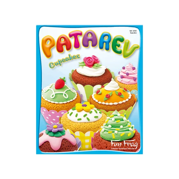 Pate à modeler Patarev - blister - cupcakes