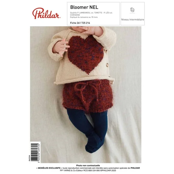 Patron Bebe - Bloomer Nel - Phildar | Sperenza