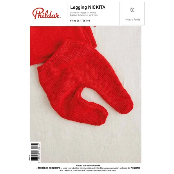 Patron Bebe - Legging Nickita - Phildar | Sperenza