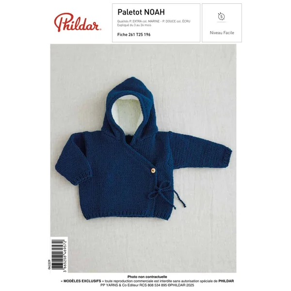 Patron Bebe - Paletot Noah - Phildar | Sperenza