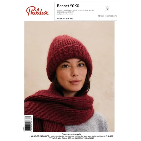 Patron Bonnet YOKO - PDF