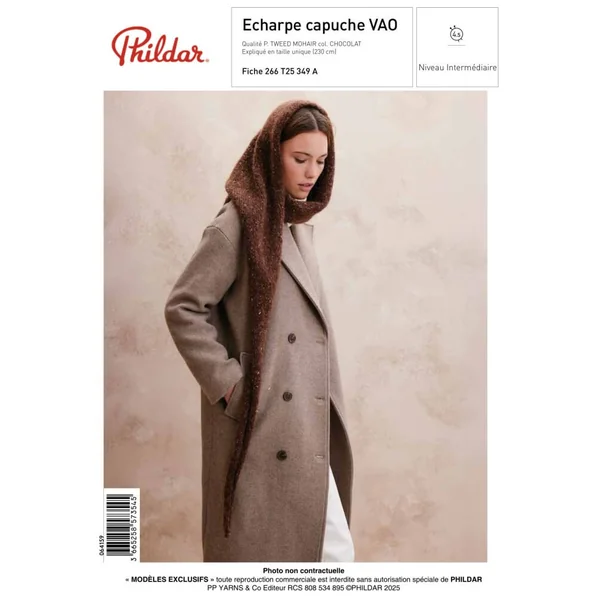 Patron Echarpe capuche VAO - PDF