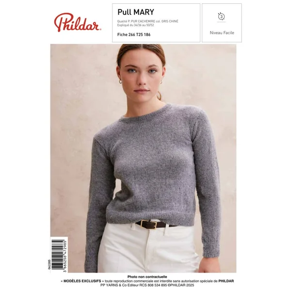 Patron Femme - Pull Mary - Phildar | Sperenza