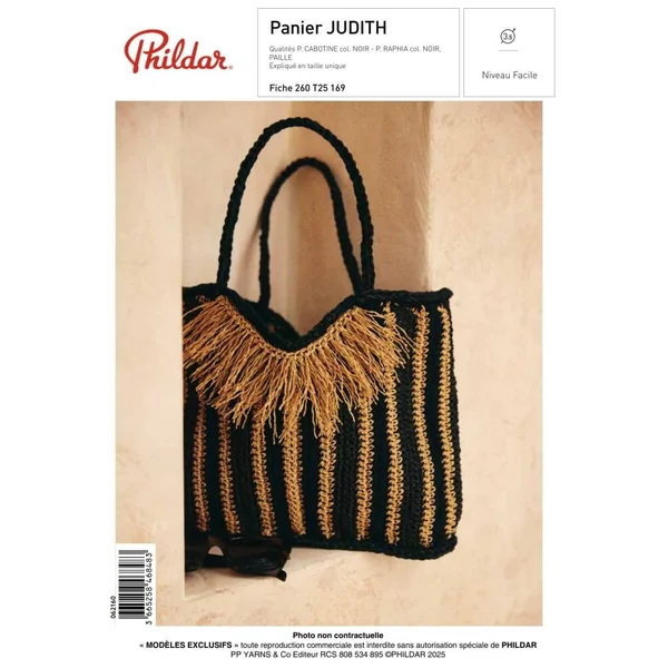 Patron - Panier Judith - Phildar | Sperenza