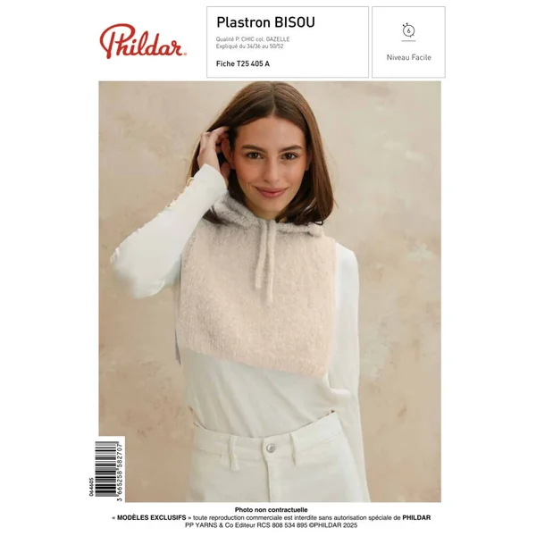 Patron Plastron BISOU - PDF