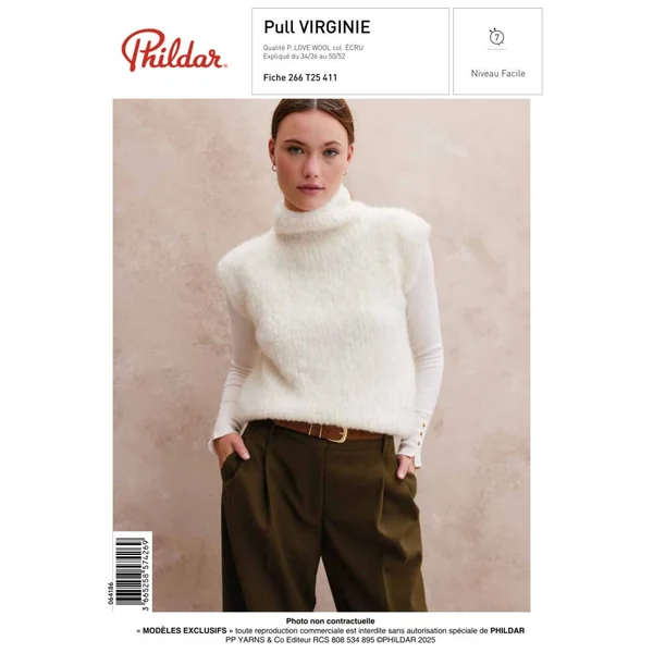 Patron Pull VIRGINIE - PDF