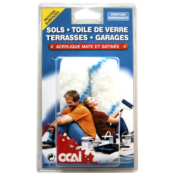 Patte de lapin laqueur ocryl 9, 60 mm (x2) pour monture 400819