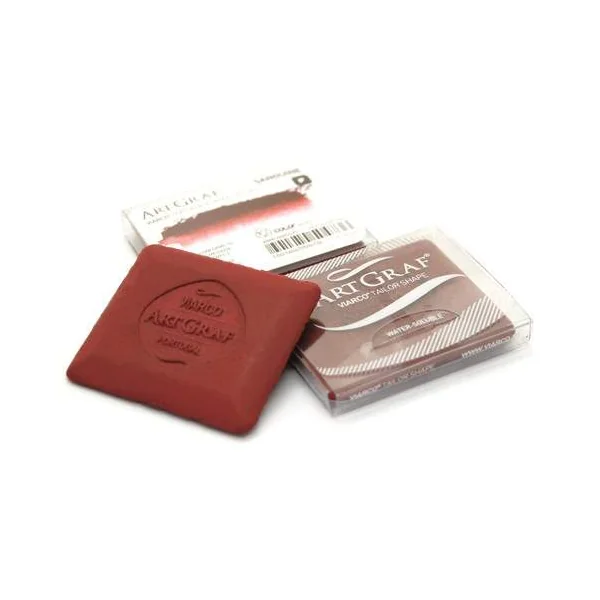 Pavé de fusain aquarellable - 3 couleurs au choix