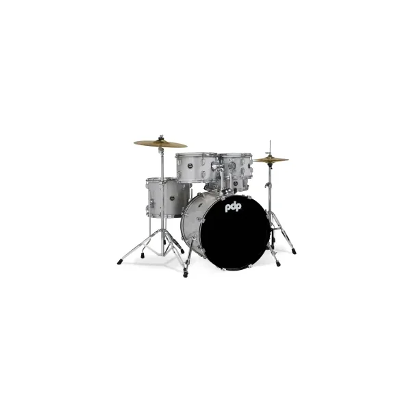 PDP Center Stage Batterie 20"/5pcs Diamond White Sparkle