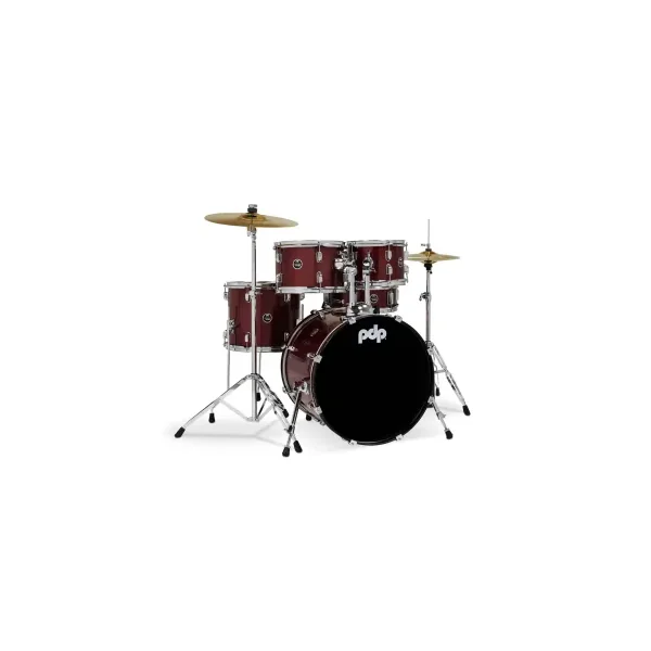 PDP Center Stage Batterie 20"/5pcs Ruby Red Sparkle