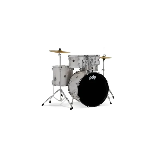PDP Center Stage Batterie 22"/5pcs Diamond White Sparkle