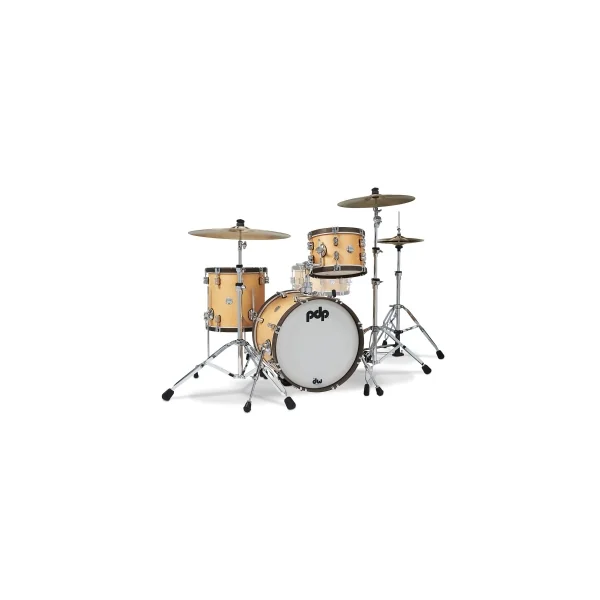 PDP Concept Classic Batterie 18"/3pcs Natural Stain/Walnut Hoop