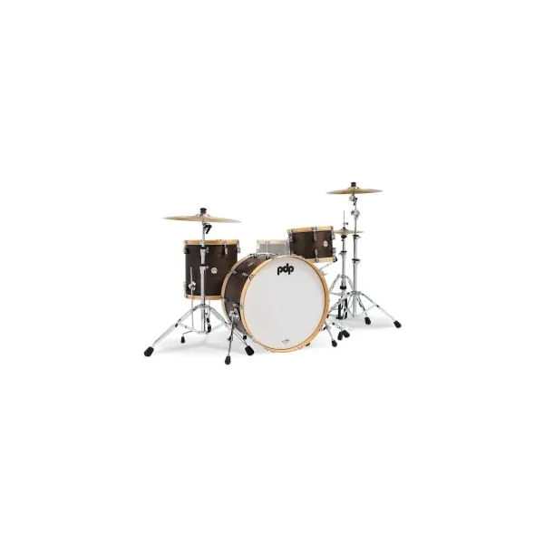 PDP Concept Classic Batterie 24"/3pcs Walnut Stain/Natural Hoop