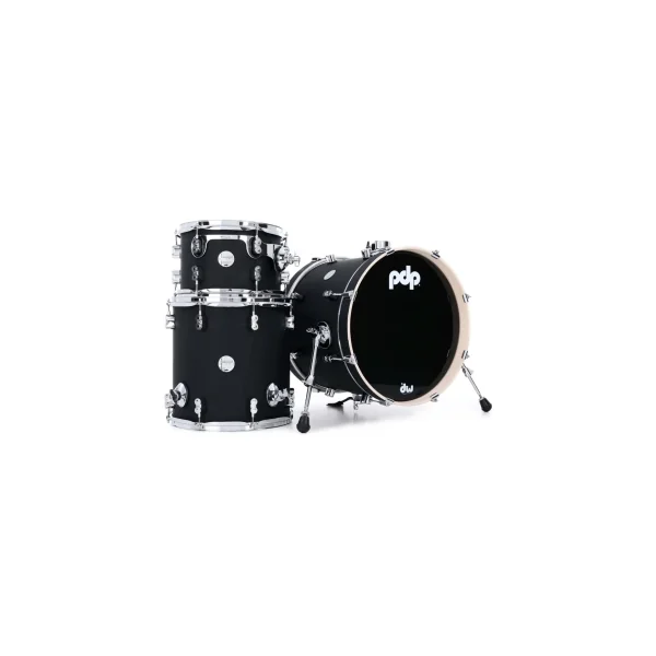 PDP Concept Maple Batterie 18"/3pcs Satin Black