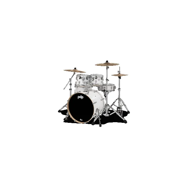 PDP Concept Maple Batterie 22"/5pcs Pearlescent White Lacquer