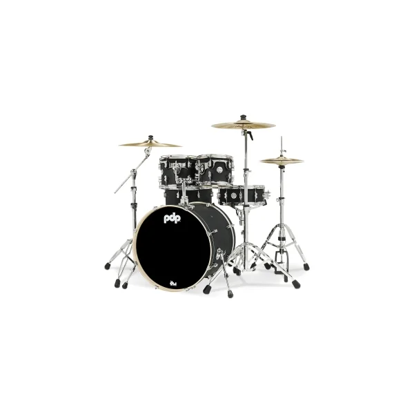 PDP Concept Maple Batterie 22"/5pcs Satin Black