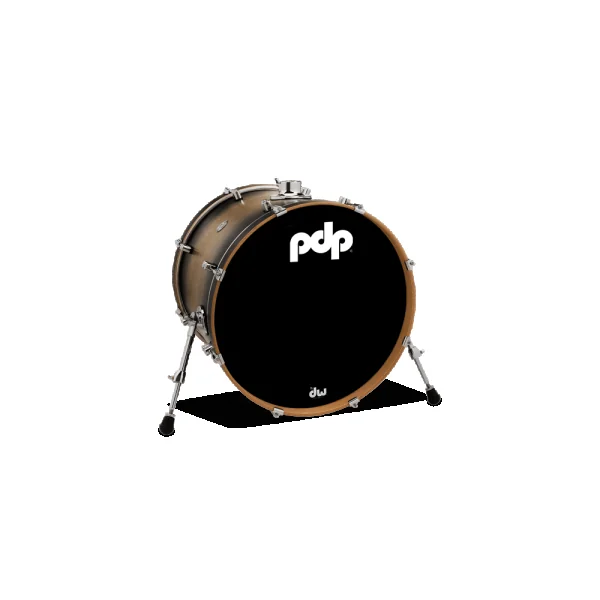 PDP Concept Maple Batterie 22"/5pcs Satin Charcoal Burst