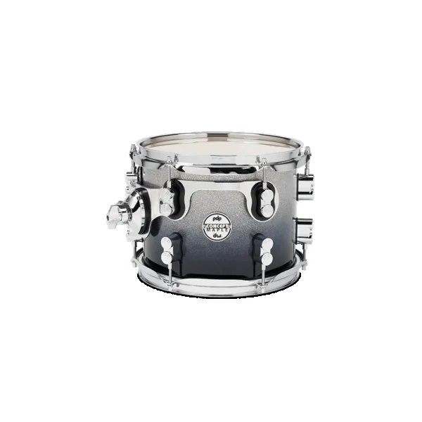 PDP Concept Maple Batterie 22"/5pcs Silver/Black Fade Lacquer