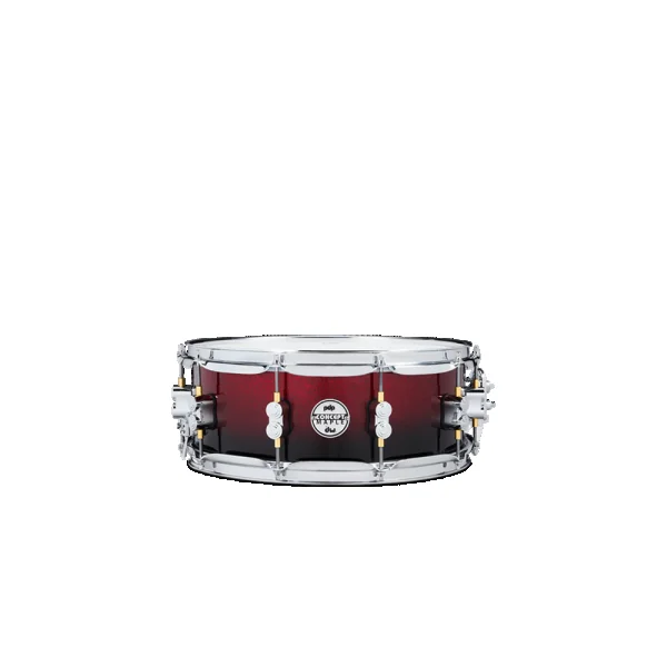 PDP Concept Maple Batterie 22"/7pcs Red/Black Fade Lacquer