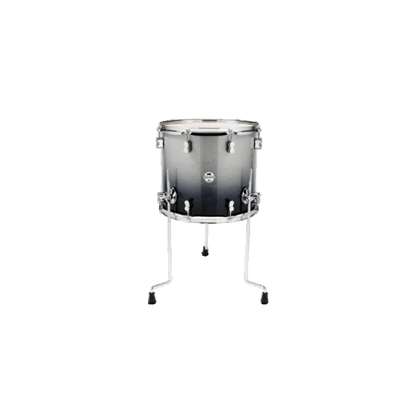 PDP Concept Maple Batterie 22"/7pcs Silver/Black Fade Lacquer