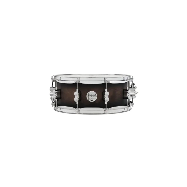 PDP Concept Maple Caisse Claire 14"x 5.5" Satin Charcoal Burst