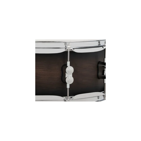 PDP Concept Maple Caisse Claire 14"x 5.5" Satin Charcoal Burst