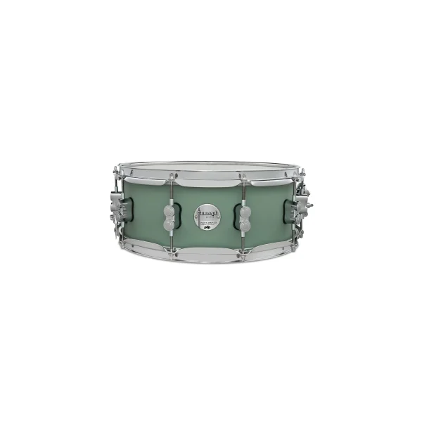 PDP Concept Maple Caisse Claire 14"x 5.5" Satin Seafoam