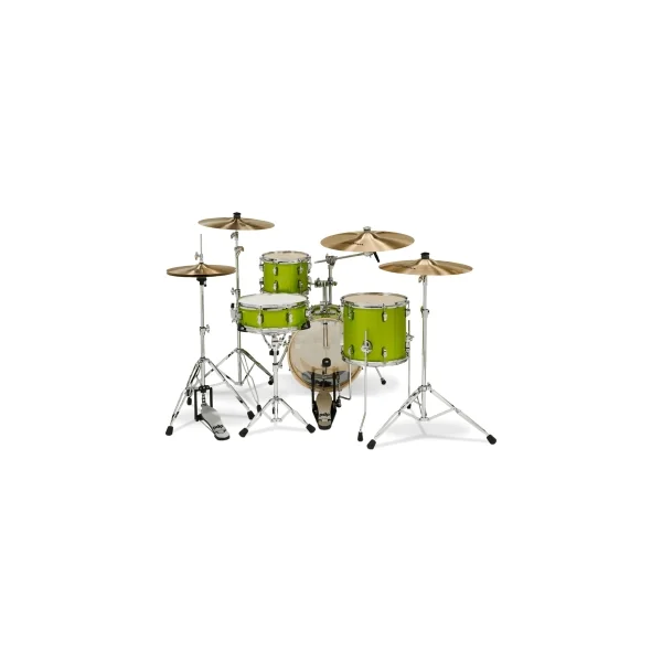 PDP New Yorker Batterie 16"/4pcs Electric Green Sparkle