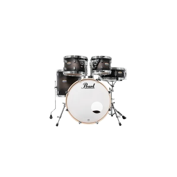 PEARL Decade Maple Batterie 20"/5pcs Satin Black Burst (Sans Hw)