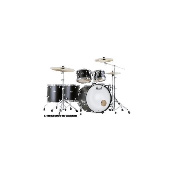 PEARL Decade Maple Batterie 22"/6pcs Satin Slate Black