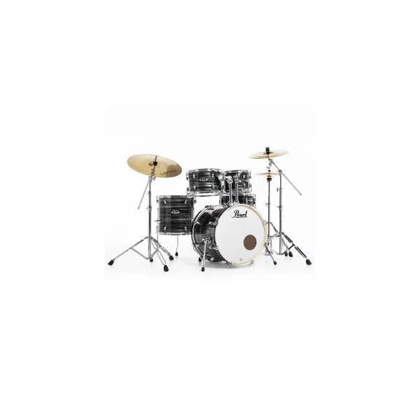 PEARL Export Fusion Batterie 20"/5pcs Graphite Silver Twist