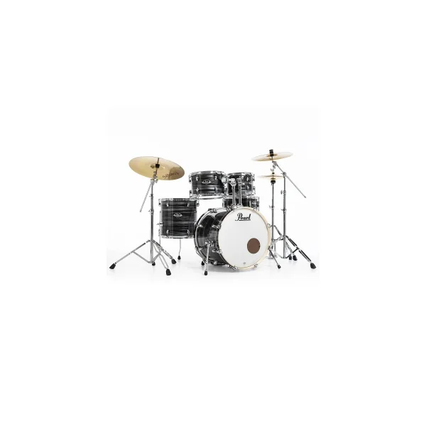 PEARL Export Fusion Batterie 20"/5pcs Graphite Silver Twist