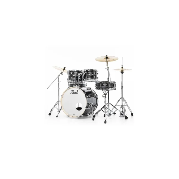 PEARL Export Fusion Batterie 20"/5pcs Graphite Silver Twist