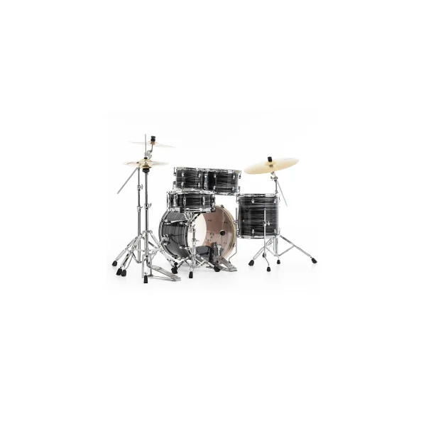 PEARL Export Fusion Batterie 20"/5pcs Graphite Silver Twist