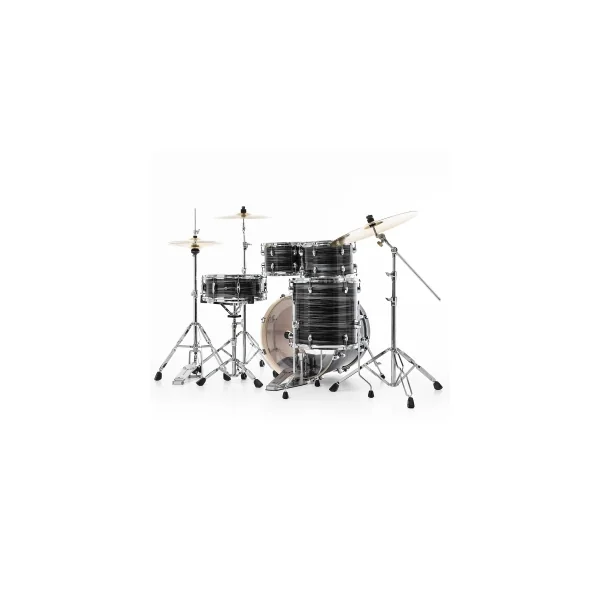 PEARL Export Fusion Batterie 20"/5pcs Graphite Silver Twist