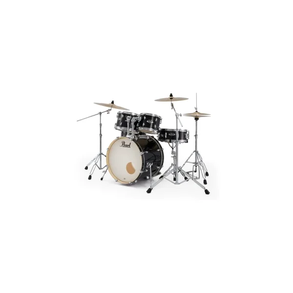 PEARL Export Fusion Batterie 20"/5pcs Jet Black