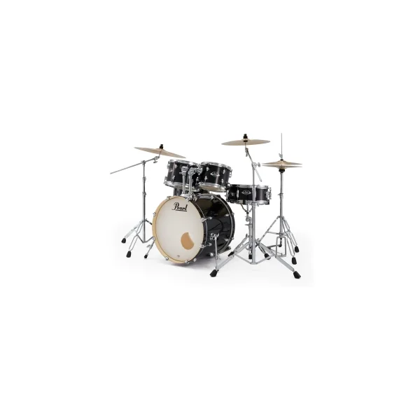 PEARL Export Fusion Batterie 20"/5pcs Jet Black