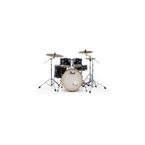 PEARL Export Fusion Batterie 20"/5pcs Jet Black
