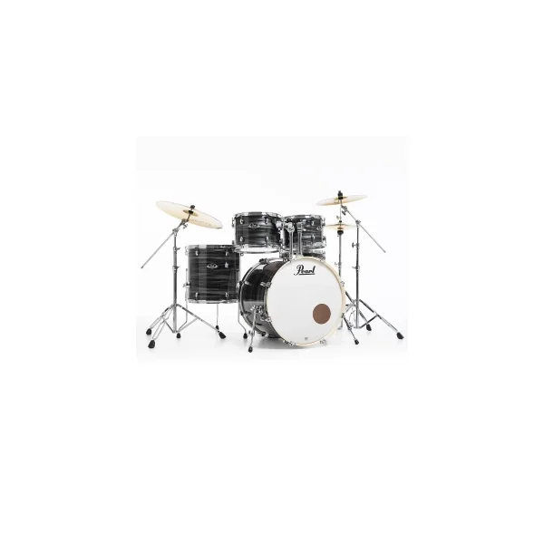 PEARL Export Standard Batterie 22"/5pcs Graphite Silver Twist