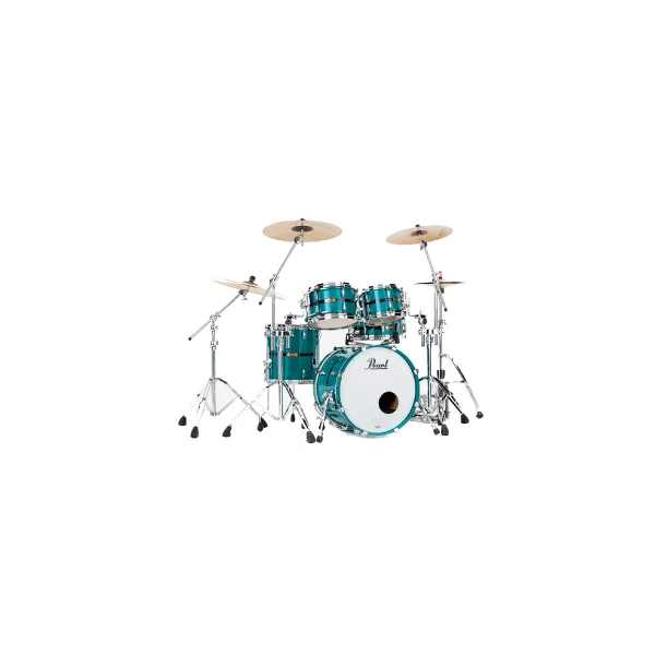 PEARL Masters Maple Pure Batterie 20"/4pcs Aqua Turquoise Stripe (Gyrolock-L)