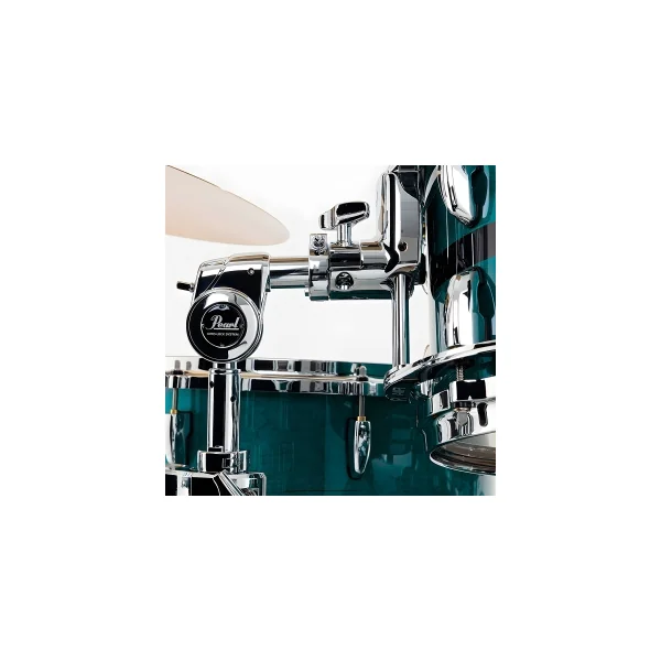 PEARL Masters Maple Pure Batterie 22"/4pcs Aqua Turquoise Stripe (Glock Std)